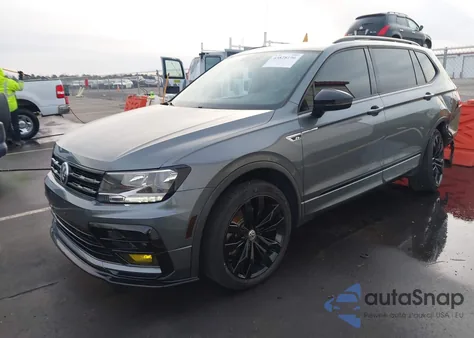 2021 Volkswagen Tiguan 2.0T Se/2.0T Se R-Line Black/2.0T Sel из США, поврежденный, VIN 3VV2B7AX2MM023968